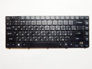 Клавиатура неисправная (на кнопки) AEZQ1700110 ZQ1 MP-09G23SU-920 для ноутбука Acer Aspire